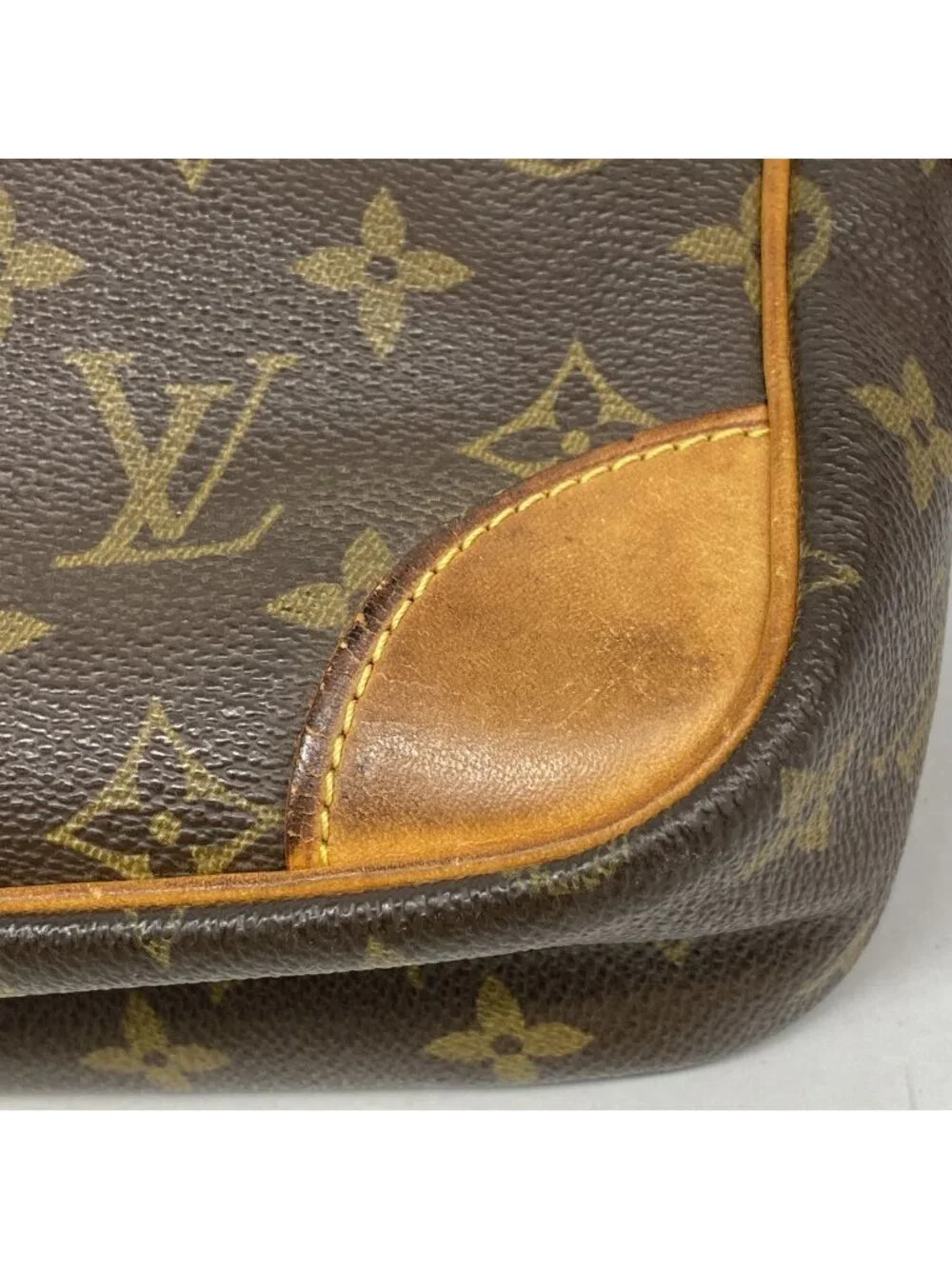 Louis Vuitton Clutch Monogram Compiegne 28 Brown